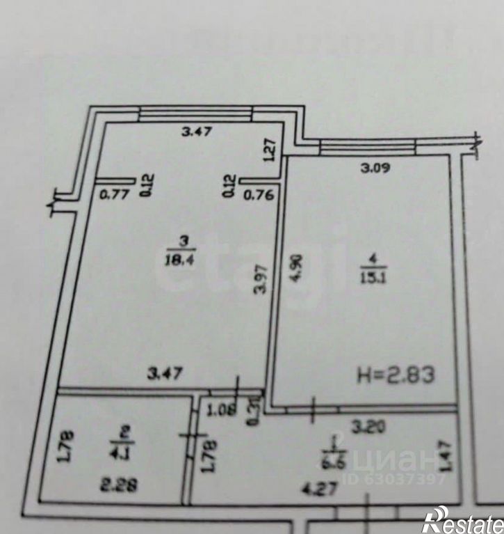 1-комн квартира ул Школьная, 21,  д. 21