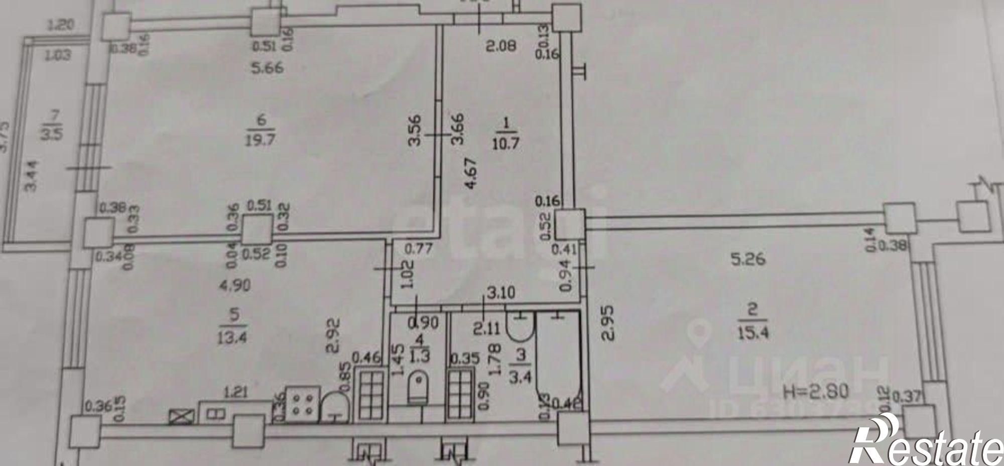 Купить квартиру за 9 100 000 рублей на улица Ярославского, 100Б