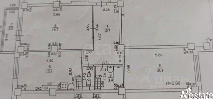 2-комн квартира улица Ярославского, 100Б,  д. 100Б