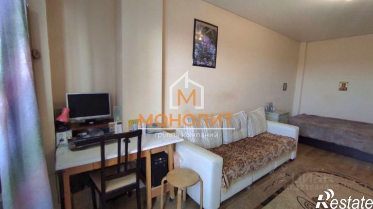 1-комн квартира улица Ярославского, 100Б,  д. 100Б