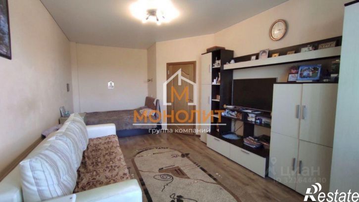 1-комн квартира улица Ярославского, 100Б,  д. 100Б