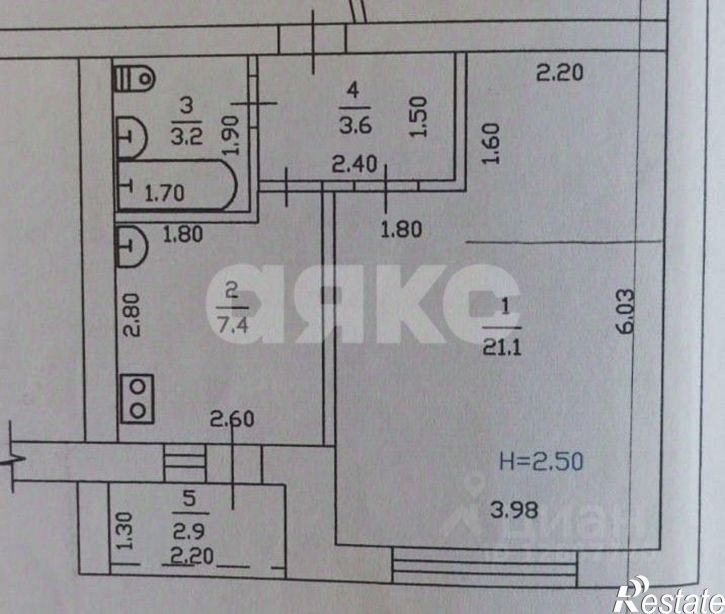 1-комн квартира улица Ленина, 203,  д. 203
