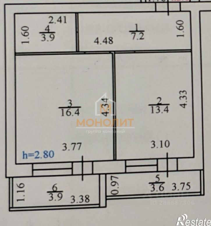 1-комн квартира улица Ярославского, 146Е к1,  д. 146Е к1