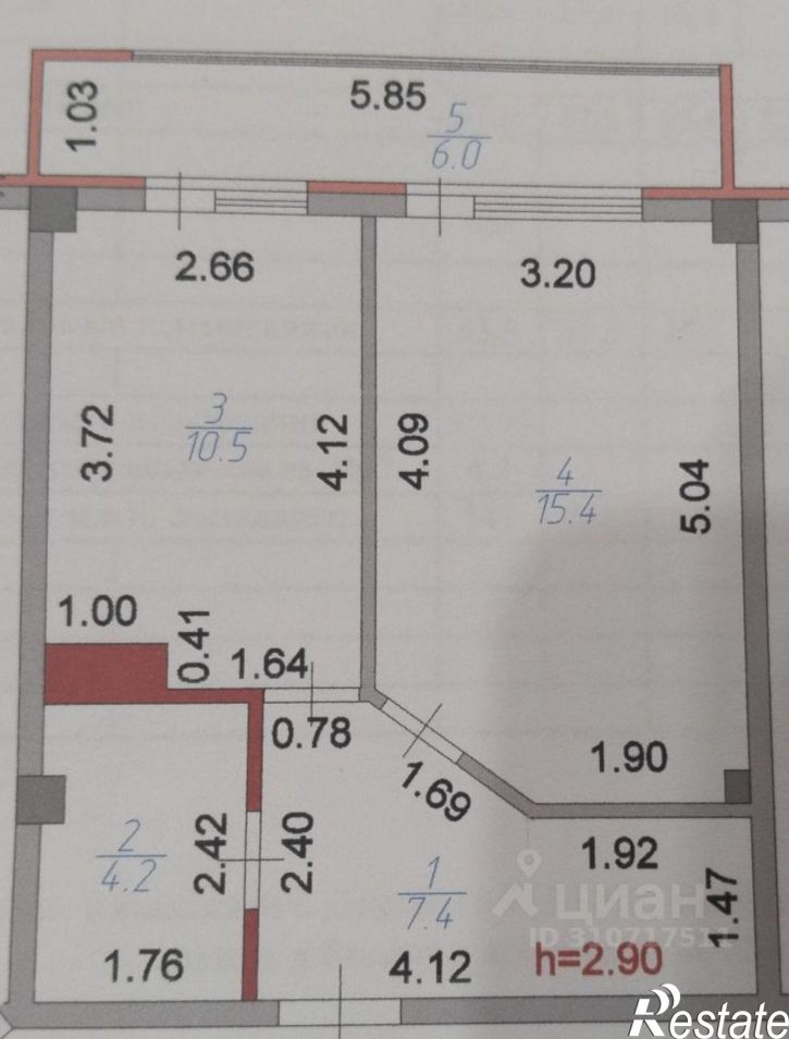 1-комн квартира улица Михаила Корницкого, 1,  д. 1