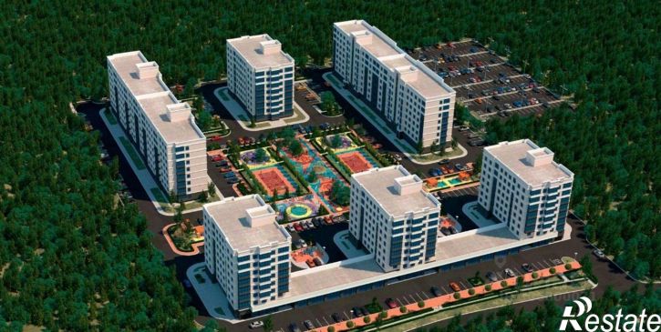 1-комн квартира в новом доме улица Ярославского