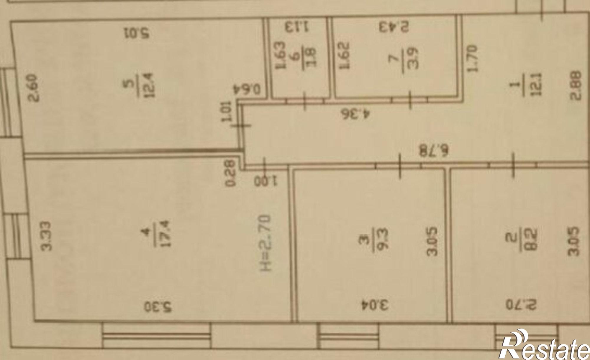 Купить квартиру за 7 725 000 рублей на Заводская улица, 52