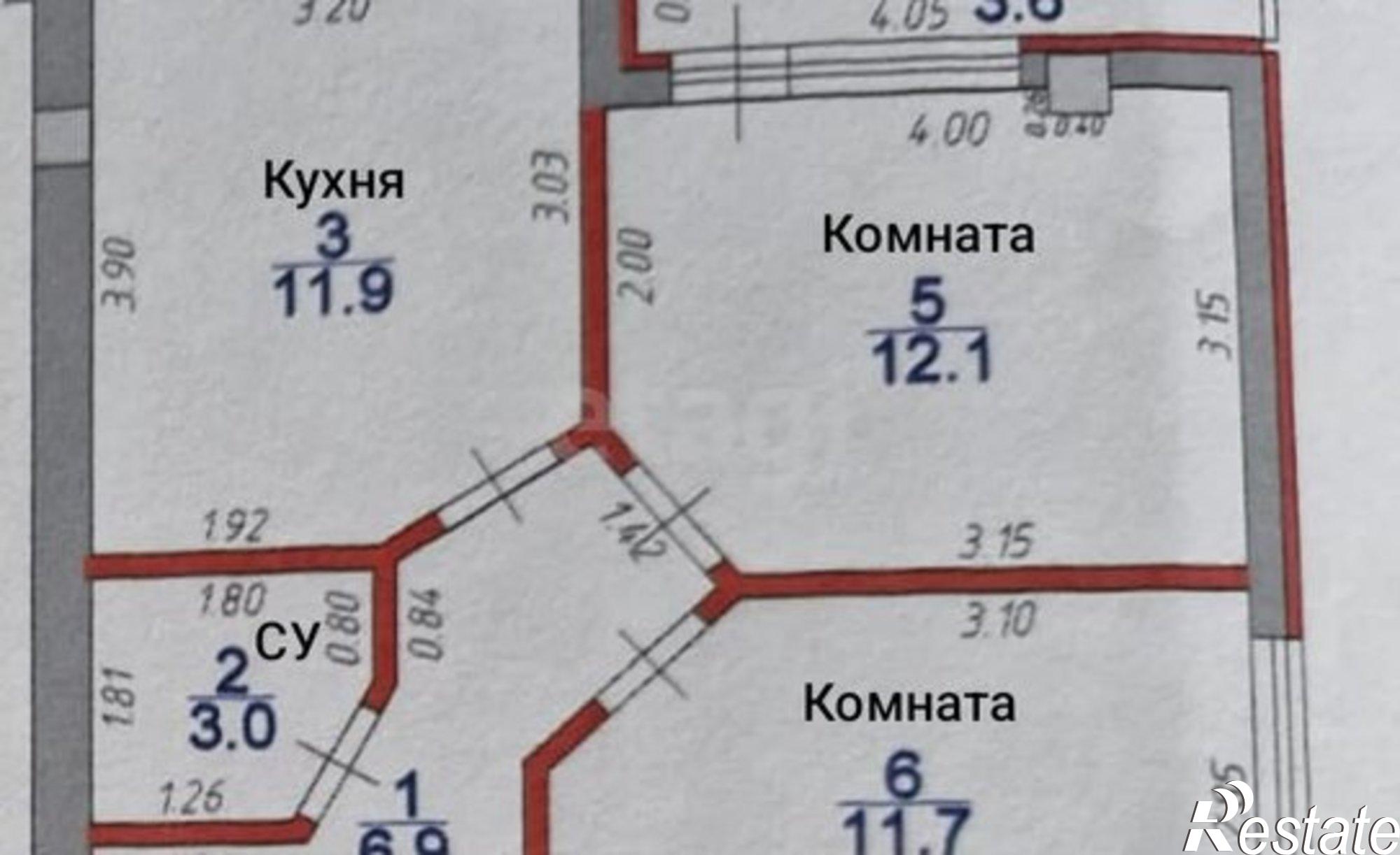 Купить квартиру за 6 750 000 рублей на ул 8 Марта, 19