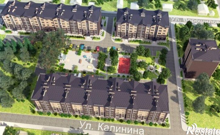 1-комн квартира ул Калинина, 42,  д. 42