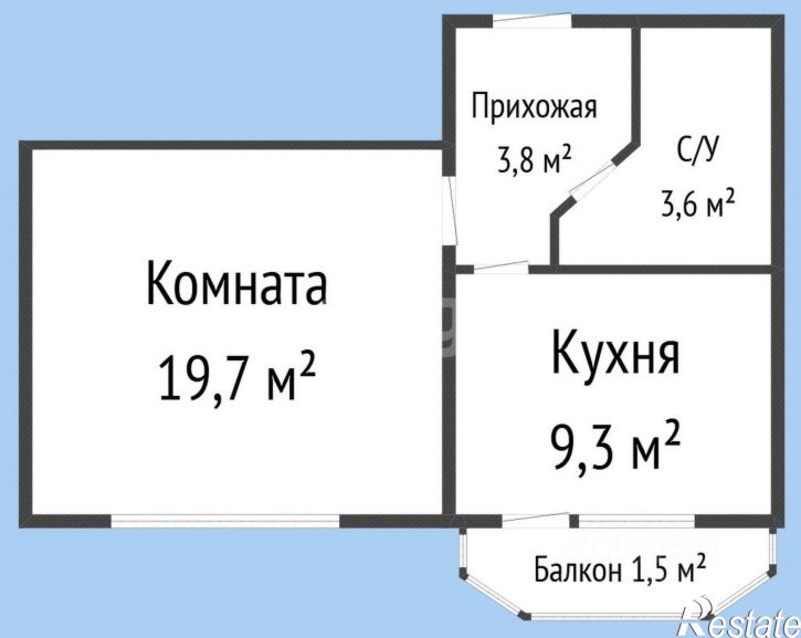 1-комн квартира ул Щорса, 17Б,  д. 17Б