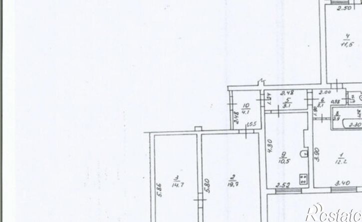 4-комн квартира ул Табачная, 1А,  д. 1А