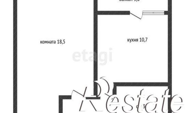 1-комн квартира Объездная улица, 18А к7/2,  д. 18А к7/2